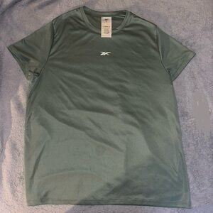 Reebok Olive Athletic T-Shirt